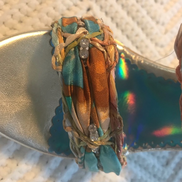 Jeweled Sacco Dressy Heels - Picture 6 of 9